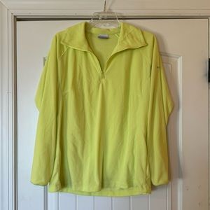 Women’s XL Columbia fleece pullover